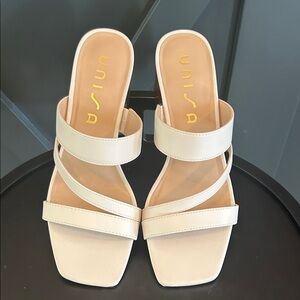 Unisa Women's Elegant Cream Heels